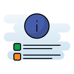 Information vector icon