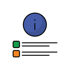 Information vector icon