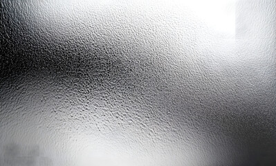 Wall Mural - bright grainy metallic silver gradient aluminum texture abstract blurry monochrome frosted glass eff
