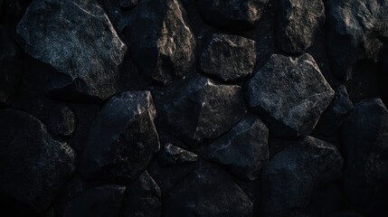 Wall Mural - Dark Stone Wall Texture