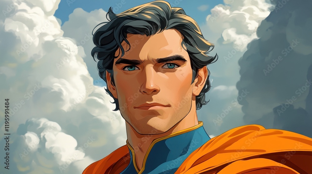 Invincible: Mark Grayson, the Animated Superhero Stock Illustration ...