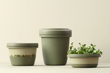 Wall Mural - Stylish & Sustainable Food Storage Containers