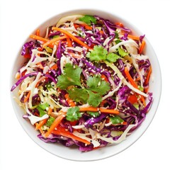 Wall Mural - Asian Slaw with Gluten-Free soy Ginger Dressing 