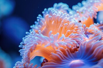 Canvas Print - Random real amazing beautiful coral underwater outdoors nature.