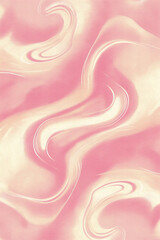 Wall Mural - pink and cream abstract swirls creating a marble effect background
