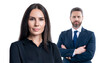© be free - successful partnership. business team success. business partner isolated on white. financial success. businesspeople in suit. business teamwork and collaboration. partnership concept. partner team