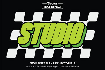 Wall Mural - hypebeast style editable text effect for clothing brand or t-shirt
