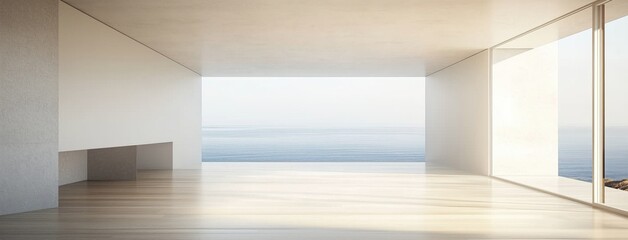 Wall Mural - empty white room
