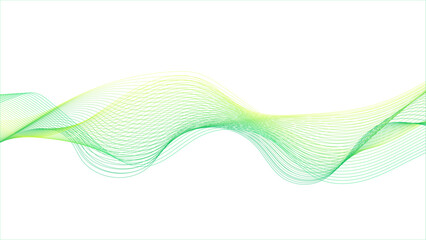 Wall Mural - abstract background smooth blue wave vector. smoke wave design.