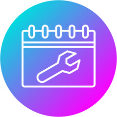 Sticker - Maintenance Schedule Icon