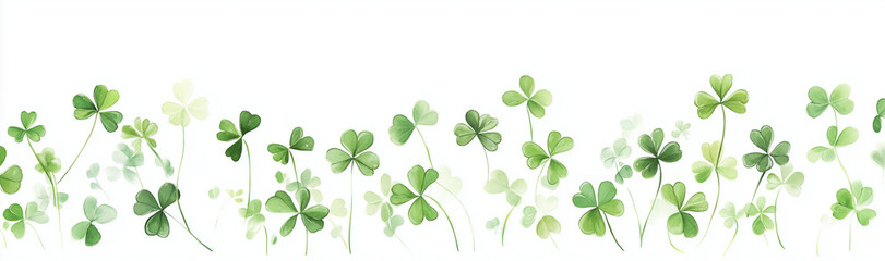 Wall Mural - green grass vector , st patrick day background