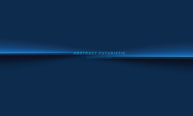 Wall Mural - blue abstract paper design desktop background. vector illustration.