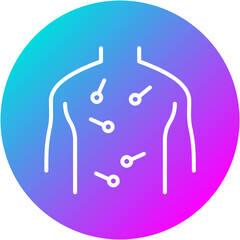 Sticker - Acupuncture Icon