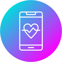 Poster - Heart Rate Monitor Icon