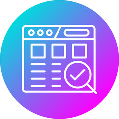 Poster - Usability Testing Icon