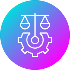 Poster - Legal Process Icon