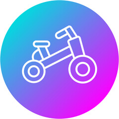 Sticker - Tricycle Icon