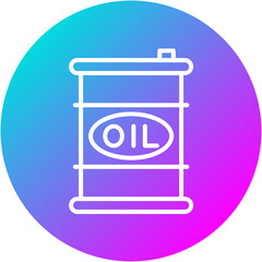 Sticker - Oil Barrel Icon