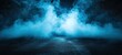 © syifa - Blue smoke asphalt road night background