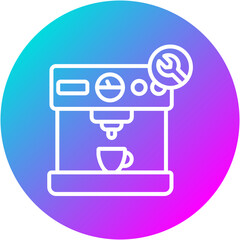 Poster - Coffee Maker Repair Icon