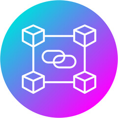 Sticker - Blockchain Protocol Icon