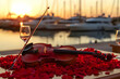 © Saadi - wine and violin
