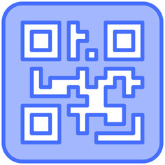 Canvas Print - Qr Code Icon