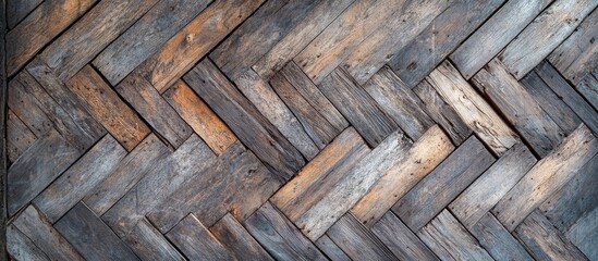 Rustic diagonal wood plank pattern texture.