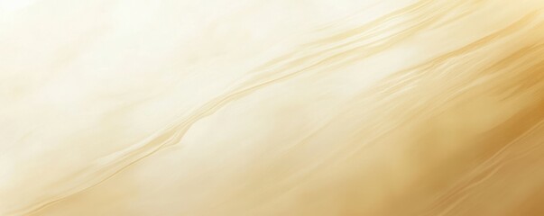 Wall Mural - Elegant cream gradient fading into light gold, grain overlay