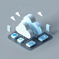 Aufkleber - Cloud Computing Infrastructure and Data Management