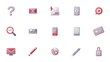 © JohnnyMohAzar - Flat vector icons in bold, bright colors and minimal detailing
