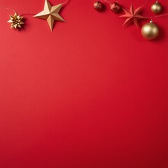 Wall Mural - textured red paper christmas spring festival lunar new year craft card plain background