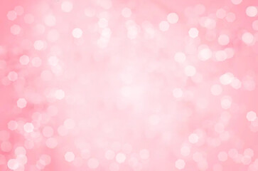 Wall Mural - pink background blur with bokeh