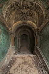 Poster - The grand architect of a lavish palace is tormented by guilt for burying ominous signs beneath its foundations, fearing the wrath of the underworld,