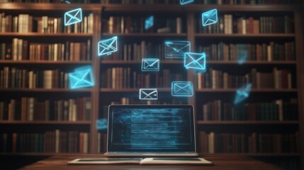 Digital Communication in Library Setting
