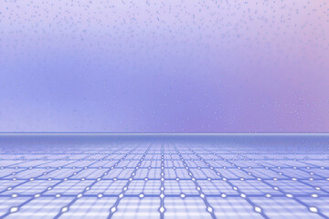 Sticker - PNG Digital grid background night futuristic technology.