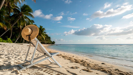 Wall Mural - person on the beach