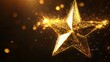 © AlfaSmart - Golden Star with Sparkling Effect - Celebration of Excellence