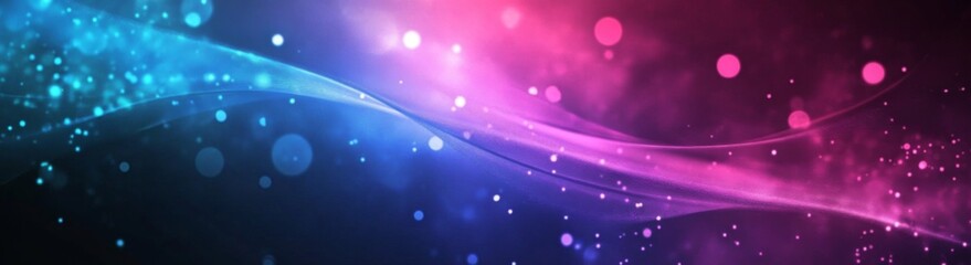 Wall Mural - vibrant abstract gradient, flowing blue and purple waves, deep tones create a dynamic and modern vis