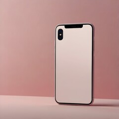 Wall Mural - Blank smartphone template for mockup design