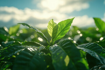 Canvas Print - Vietnam Coffee Plantation