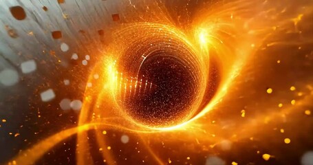 fiery sphere vortex space flight