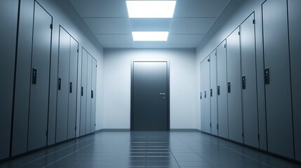 Server Room without People