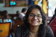 © Tetiana - Generative AI Image of a Person in a Bar with Warm Lighting, Evoking Nightlife Atmosphere