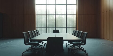 Canvas Print - Empty Conference Room