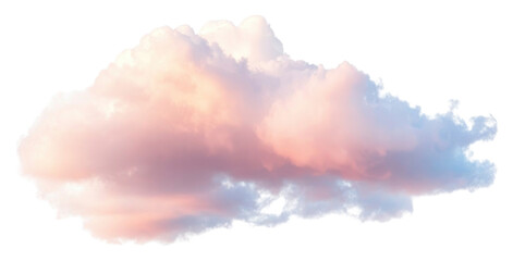 Wall Mural - PNG Cloud sky pastel pastel cloud.