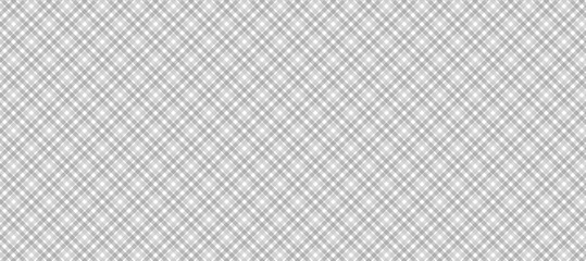 Wall Mural - Grey and white diagonal fabric texture background