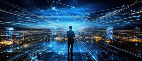 Exploration of big data within digital technology.