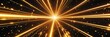 © shahriarsworld - Golden light beams exploding into a tunnel, symbolizing speed, energy, motion, and transformation.