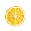 © GMeta - Fresh yellow lemon slices on gray backdrop